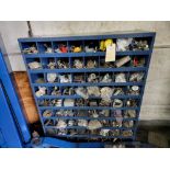 BLUE MULTIBIN HARDWARE CABINET