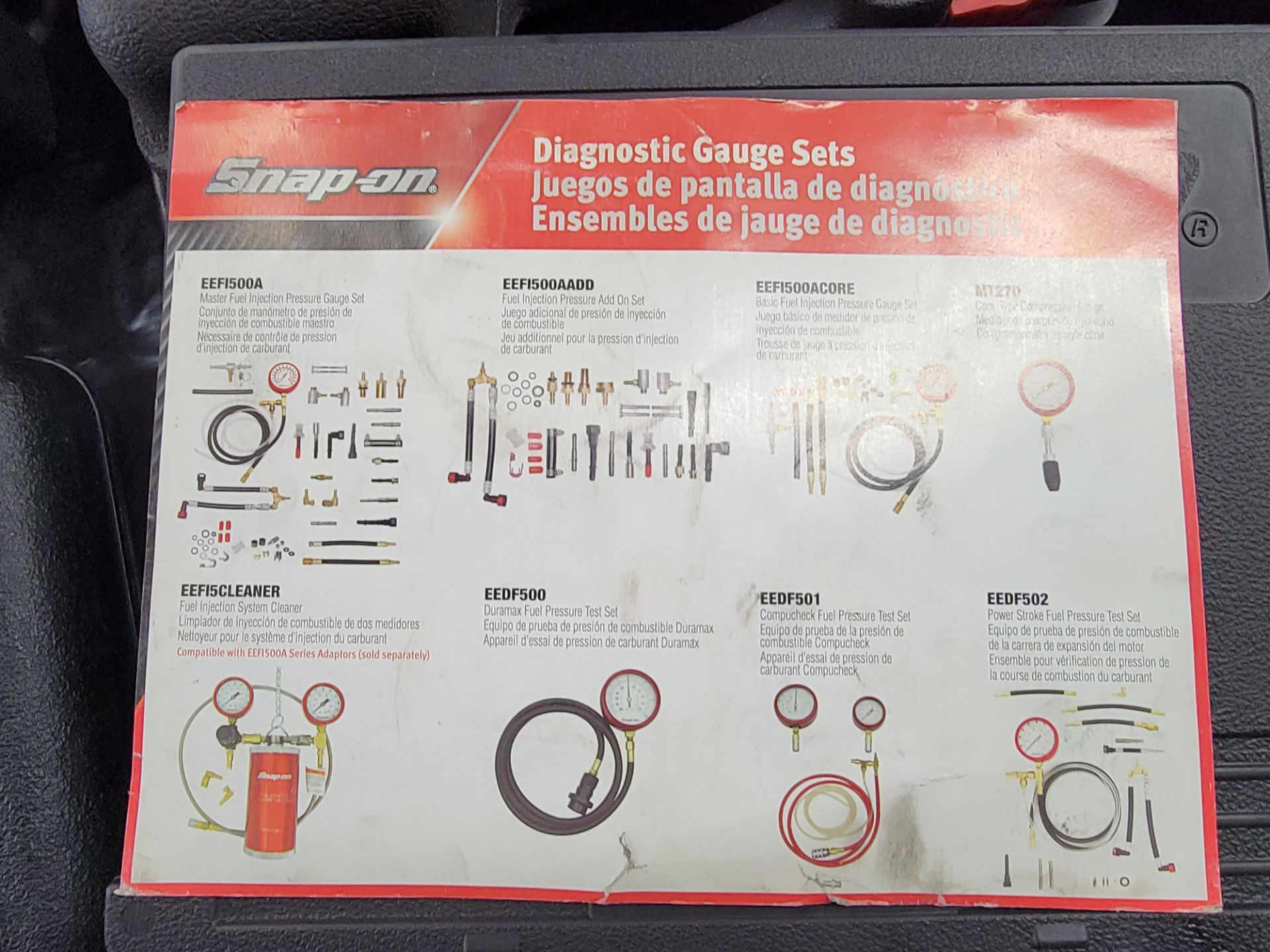 SNAP ON VACUUM PRESSURE GAUGE SET - Image 4 of 6