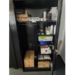 ASST SUPPLIES INSIDE CABINET