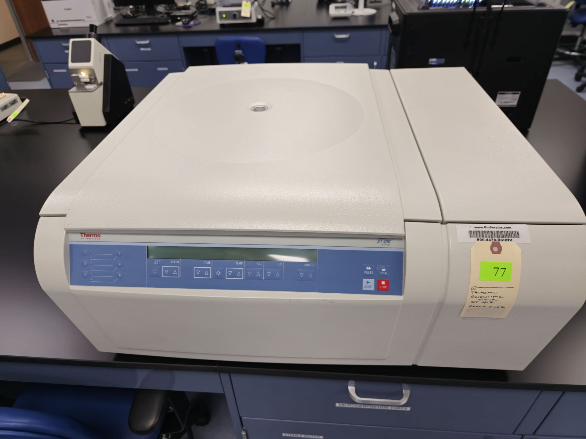 THERMO SCIENTIFIC SORVAL ST 40R CENTRIFUGE - Image 2 of 4