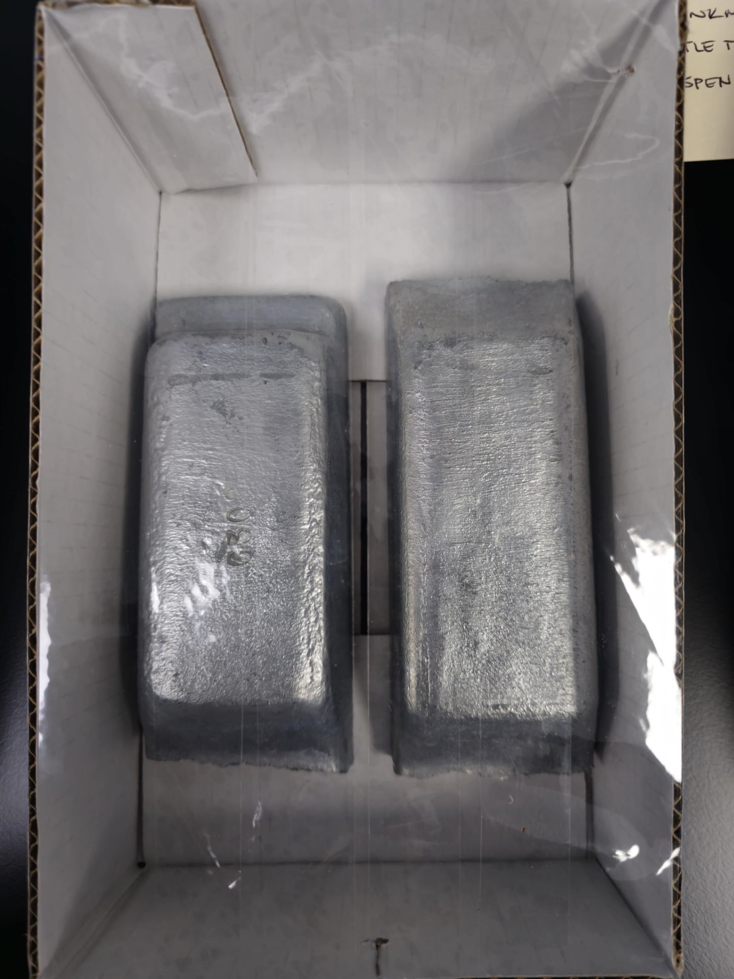 2 INGOTS OF ??? 1X - Image 3 of 3