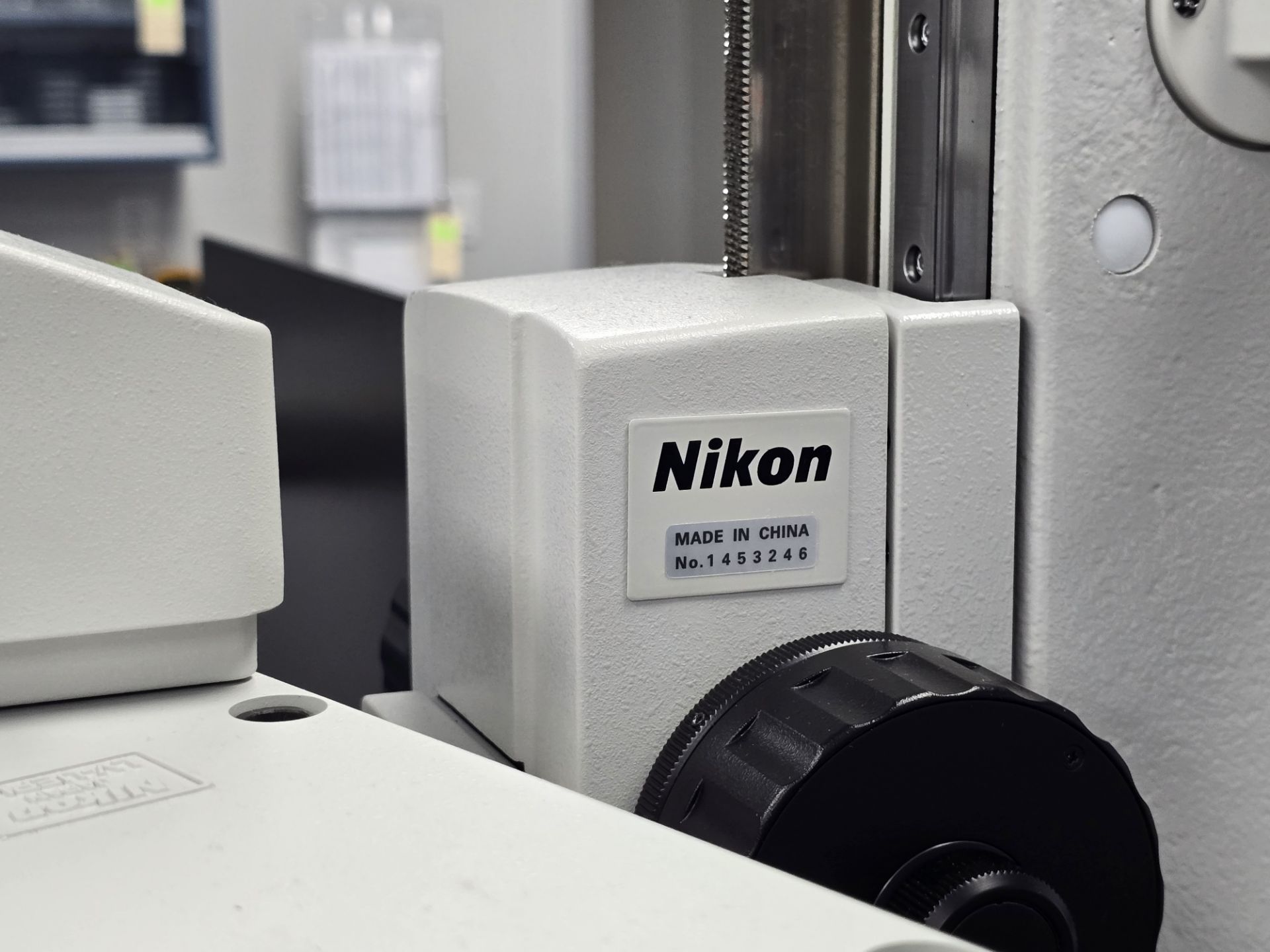 NIKON MM-400 MEASURING MICROSCOPE, COMPUTER & PRIN - Image 5 of 8