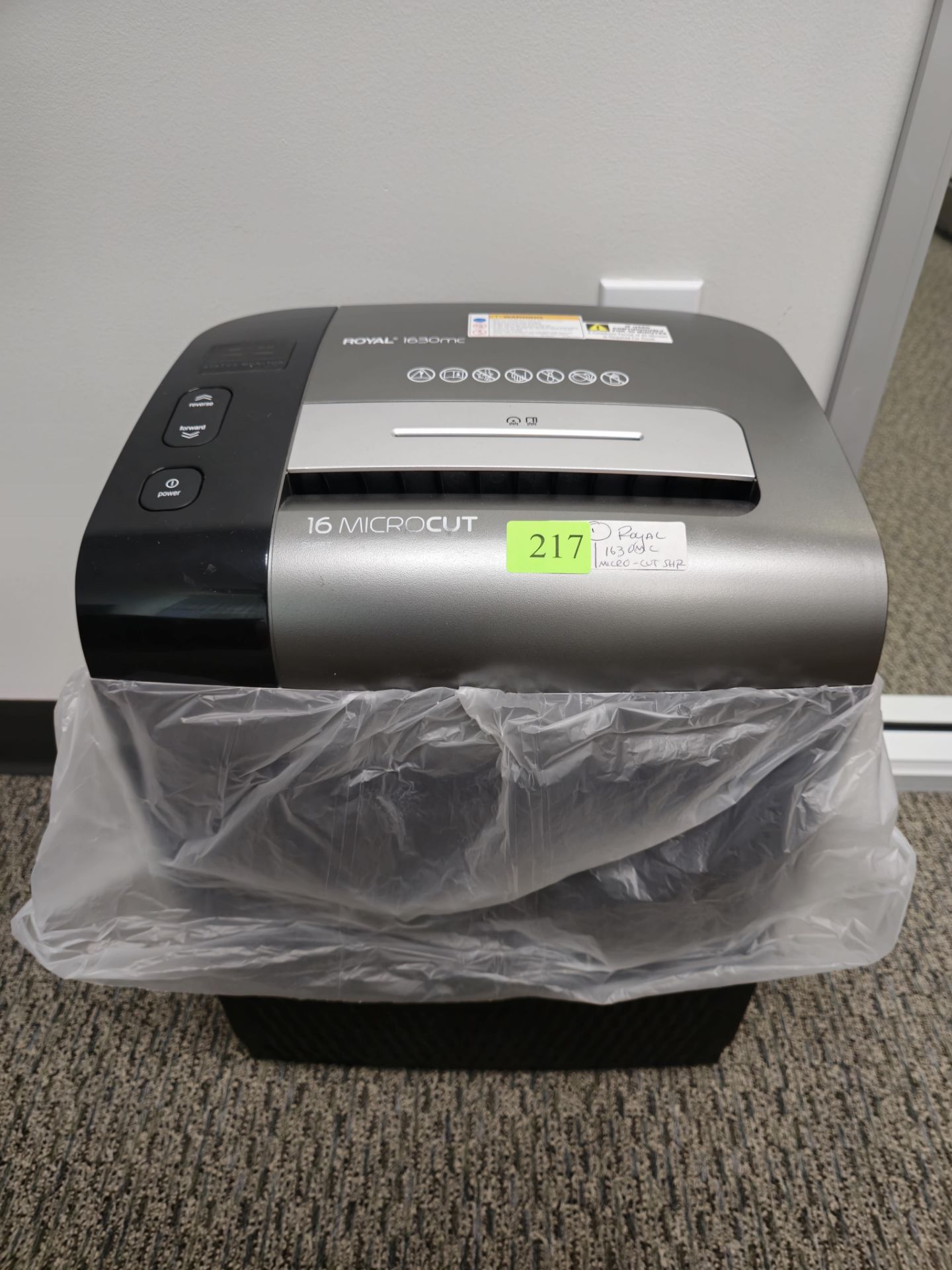 ROYAL 163OMC 16 MICROCUT SHREDDER