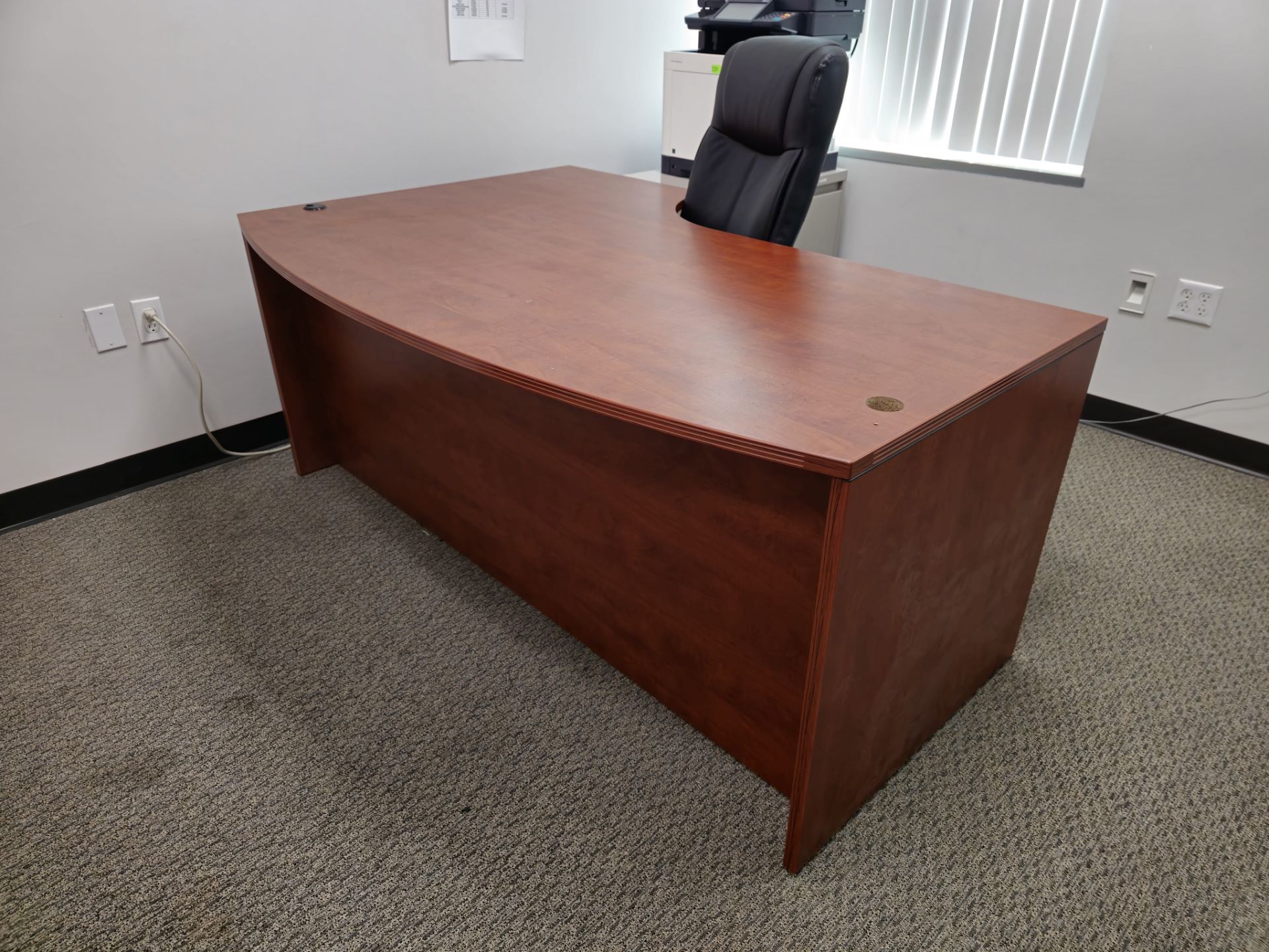 DESK & CREDENZA