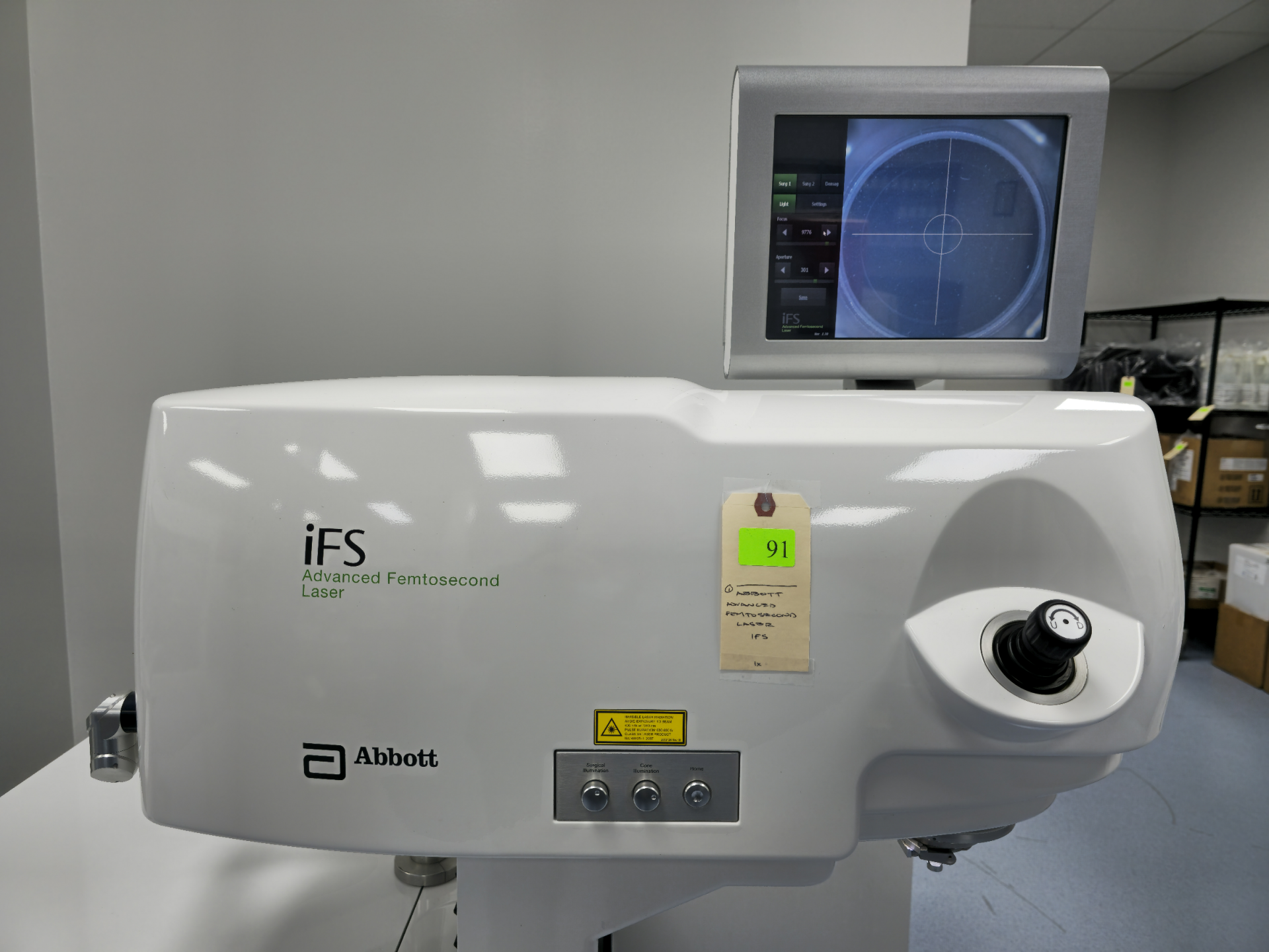 ABBOT ADVANCED FEMTOSECOND LASER 1FS - Image 3 of 12