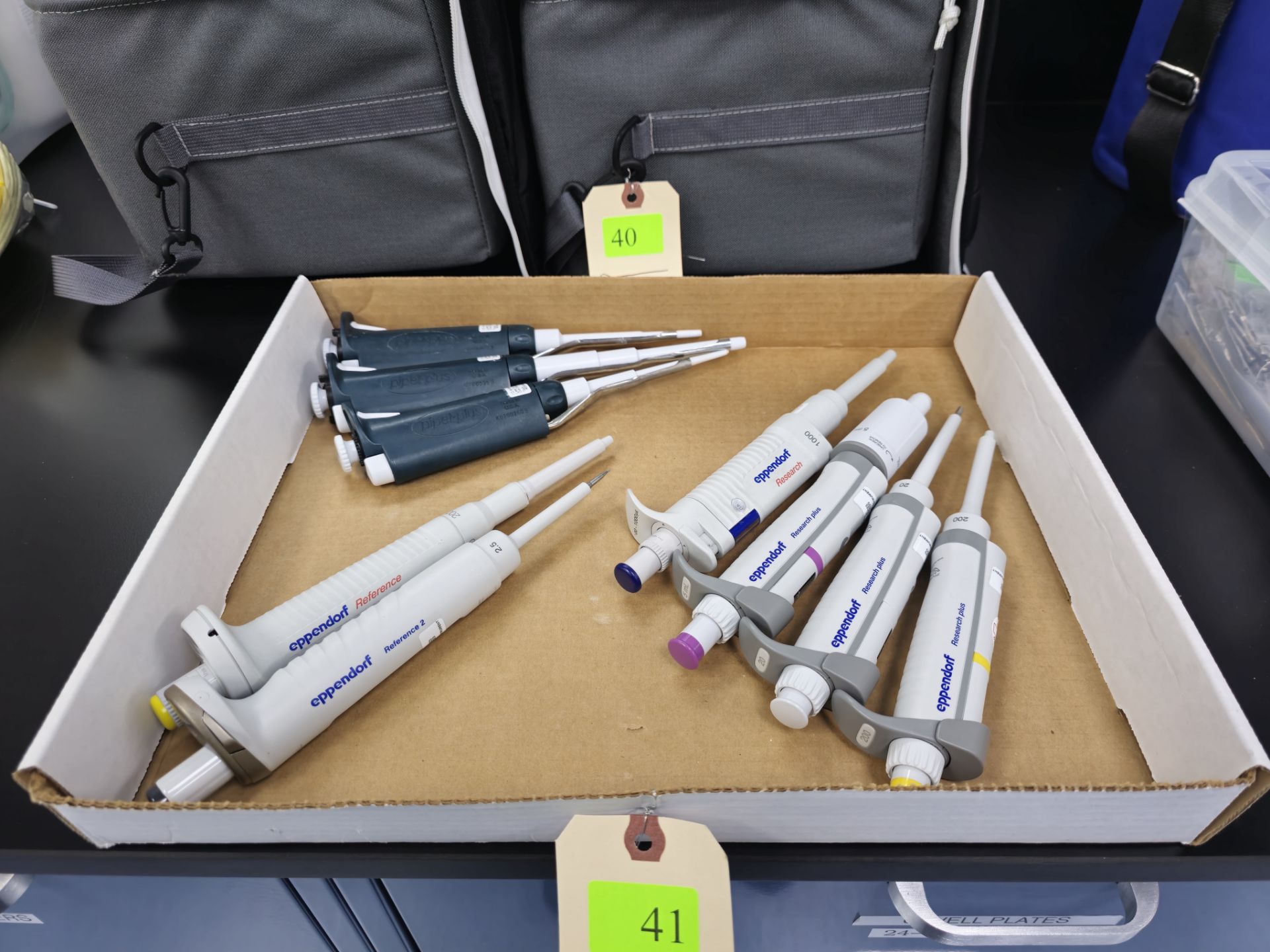 ASST EPPENDORF RESEARCH PLUS SINGLE CHANNEL PIPET