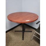 ROUND TABLE AND 2 CHAIRS