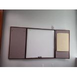 WHITE BOARD CABINET