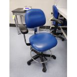 BLUE LAB STOOL