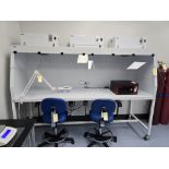 CLEATECH FUME HOOD WORKSTATION W/ LIGHT