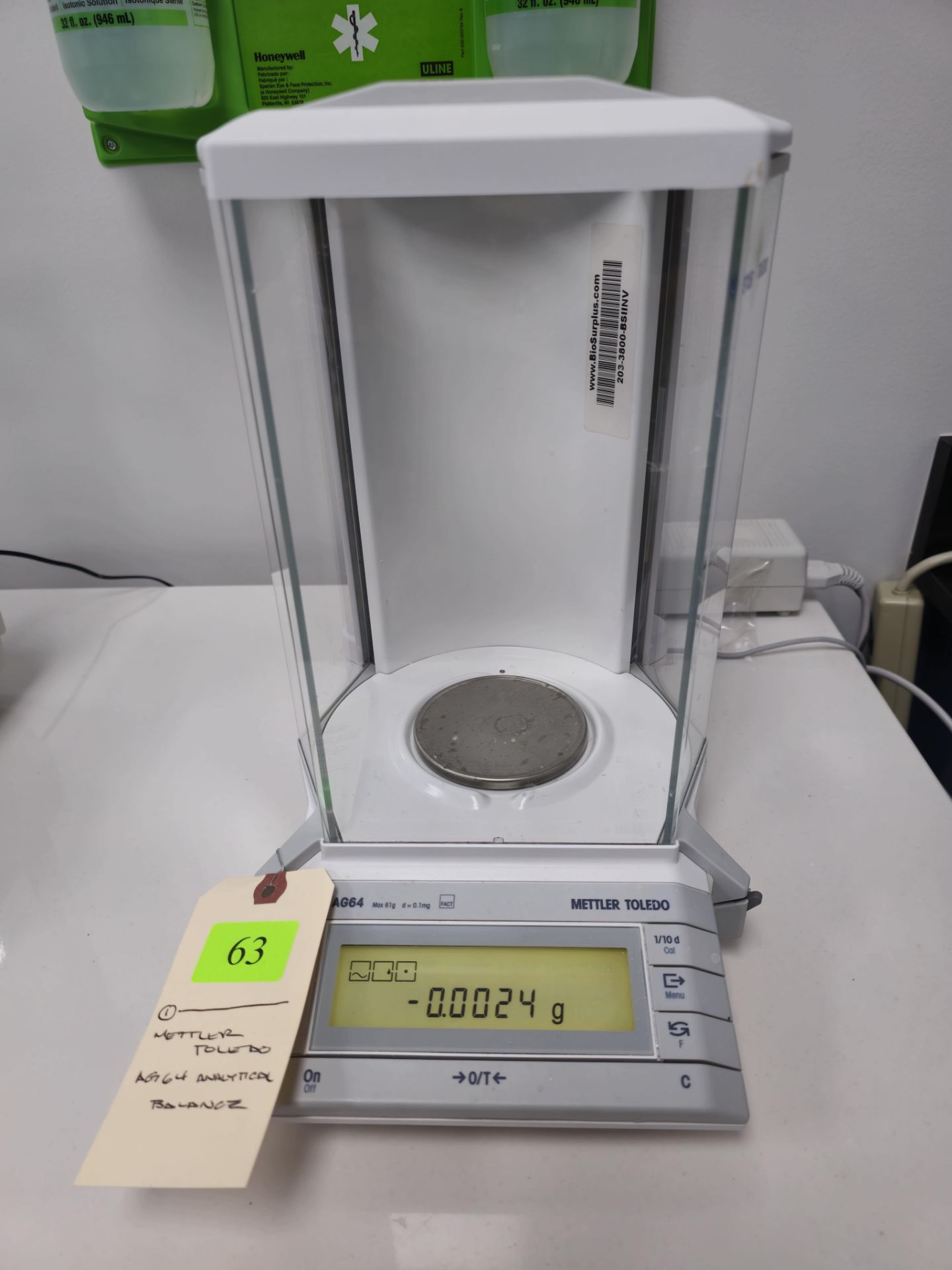 METLER TOLEDO AG64AN ANALYTICAL BALANCE