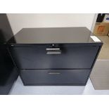 2 DRAWER LATERAL FILING CABINET