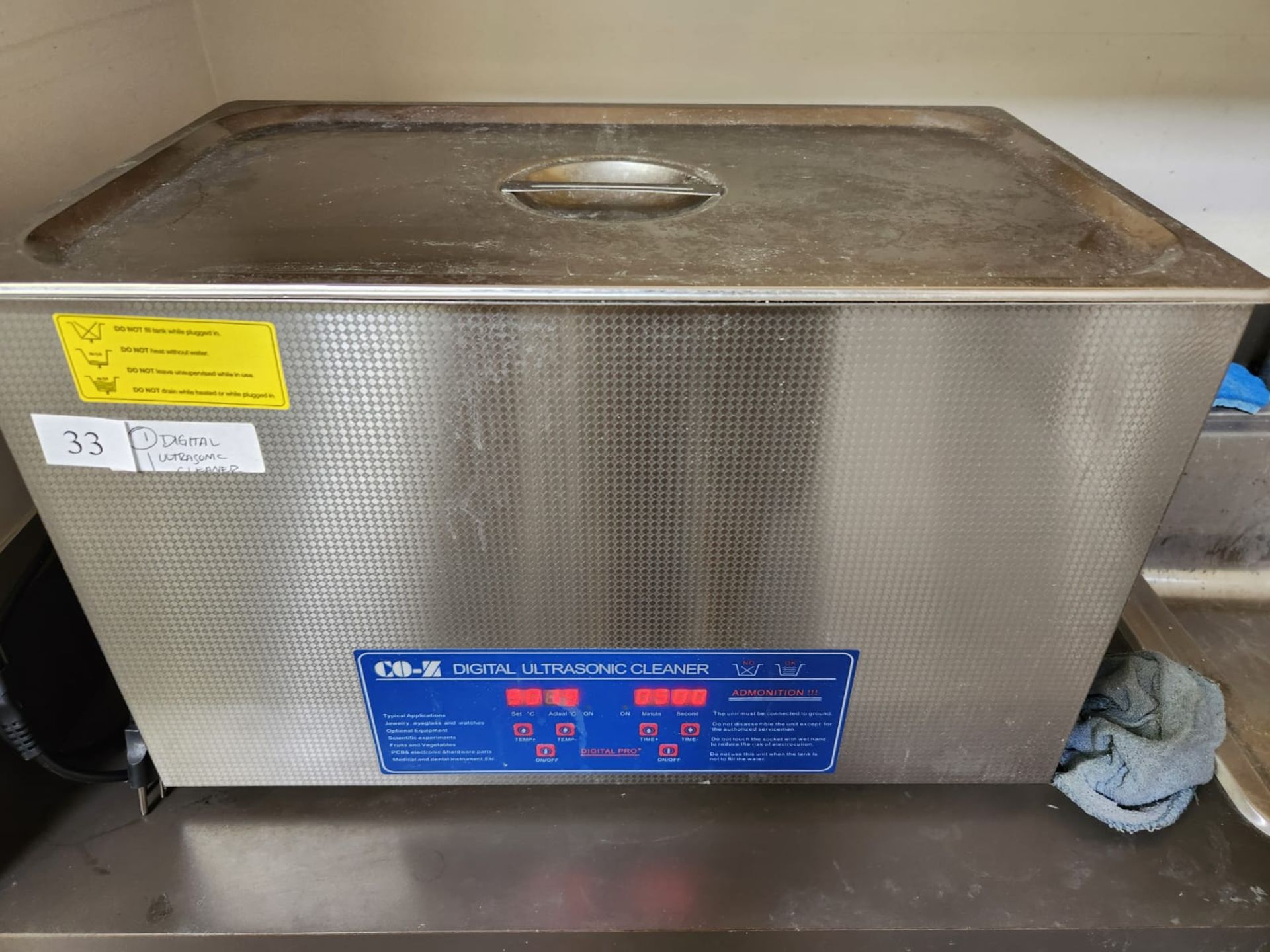 DIGITAL ULTRASONIC CLEANER