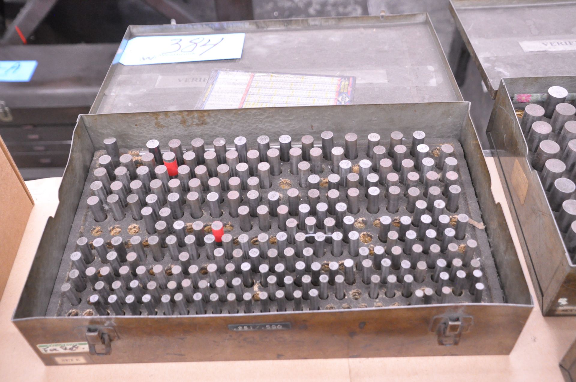 No Name .251 - .500 Pin Gage Set