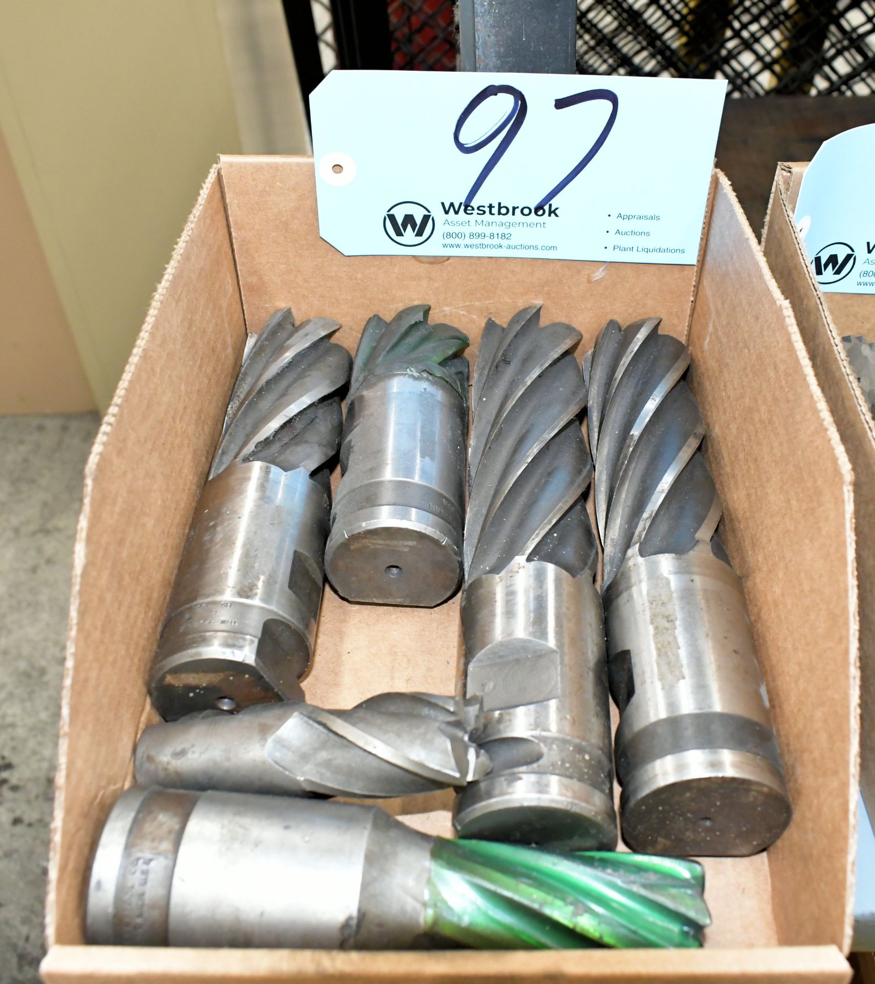 Lot-Single End Mills in (1) Box