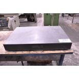 24" x 36" x 4 1/2" Black Granite Surface Plate