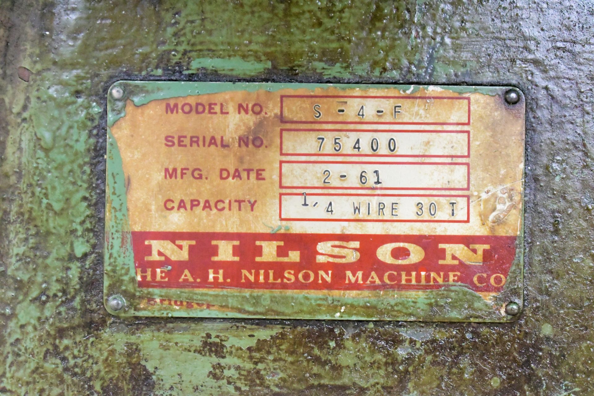 Nilson Model S-4-F, 4-Slide Machine - Image 5 of 5