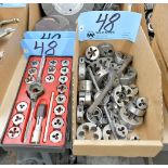 Lot-Thread Dies and Small Die Handles in (2) Boxes