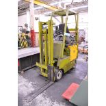 Clarklift Model EC20C, 2000-Lbs. x 106" Lift Capacity Electric Sit Down Ride On Fork Lift