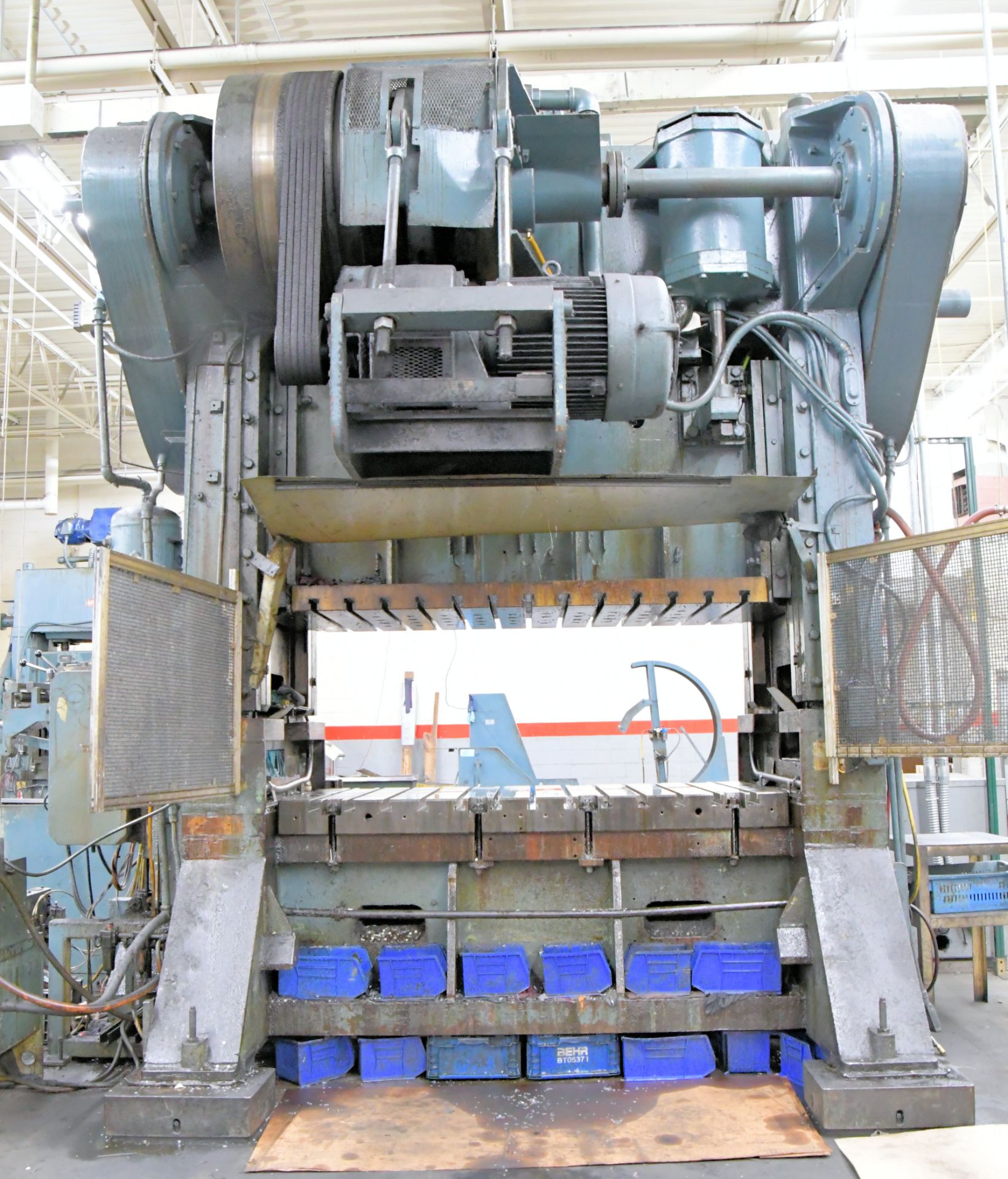 US Industries S2-300-84-42, 300-Ton Capacity Air Clutch Straight Side Press - Image 4 of 9