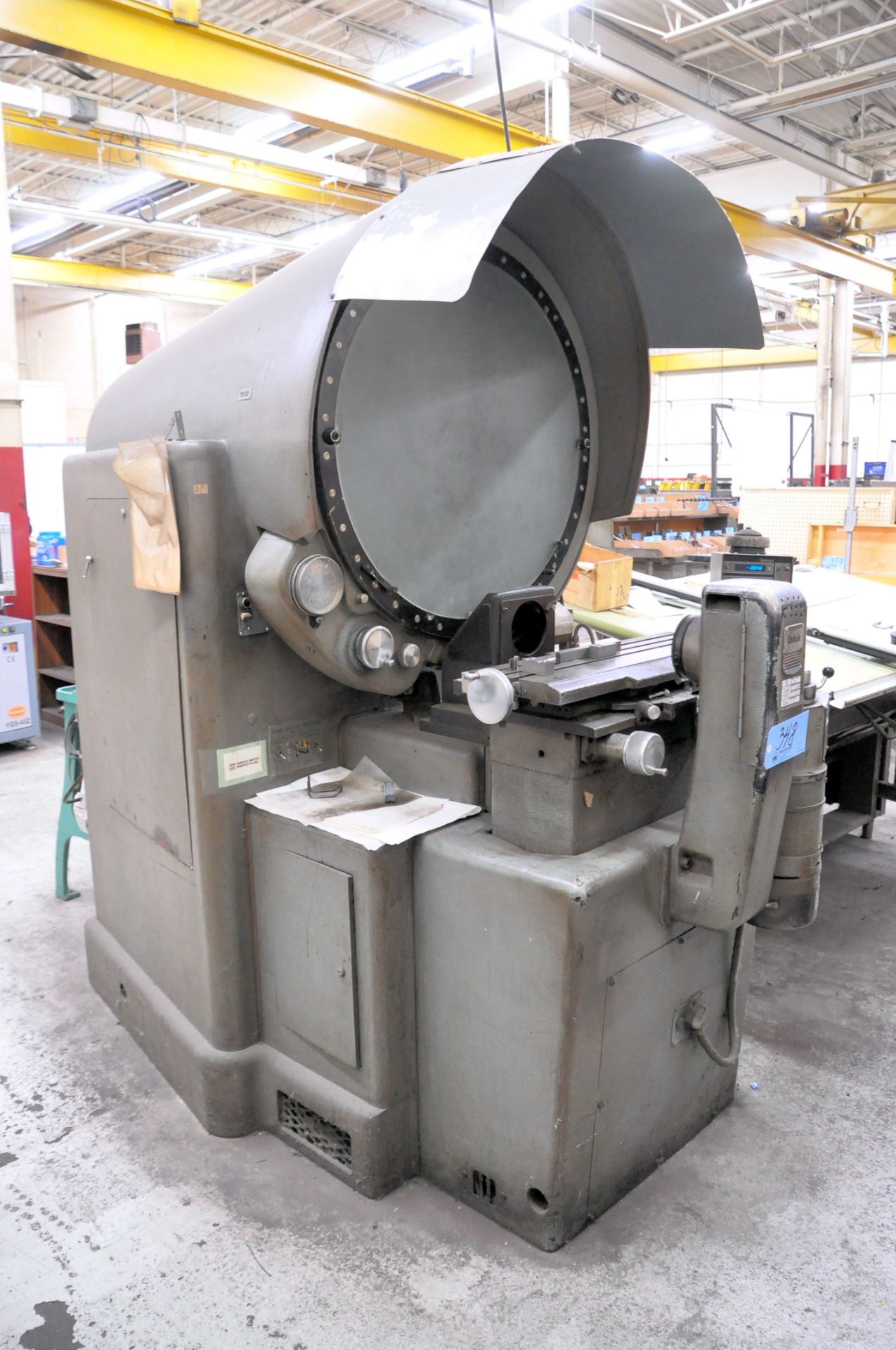 Kodak Model 30, 30" Optical Comparator, Acu-Rite 2-Axis Digital Positioning Readout