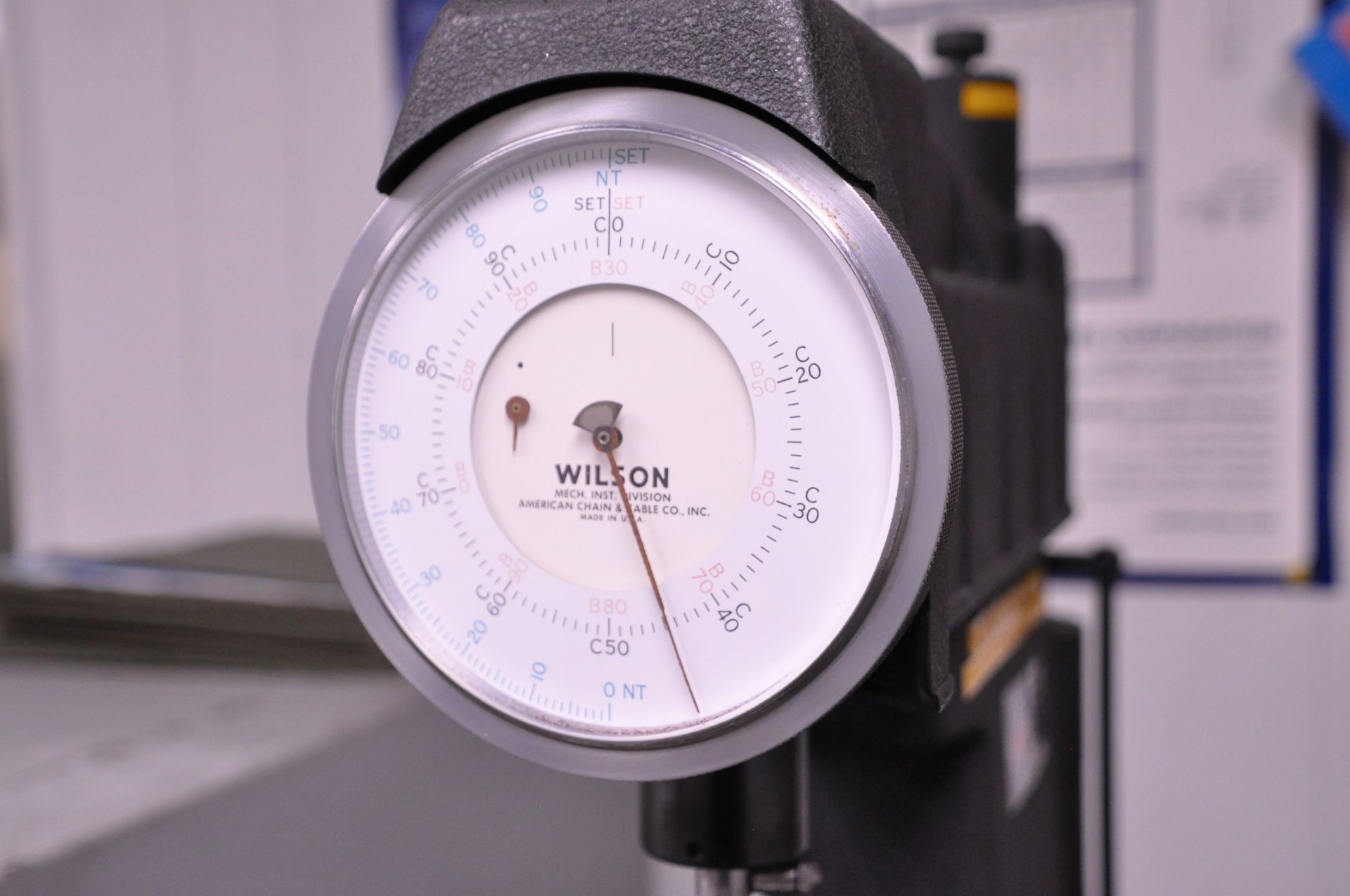 Wilson 3 TT BB Bench Top Hardness Tester, Cabinet Base - Image 3 of 5