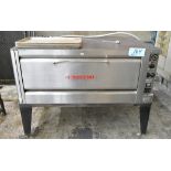 G.S. Blodgett Type 1201-S, Stainless Steel Electric Pizza Oven, 44" x 60" on Steel Stand