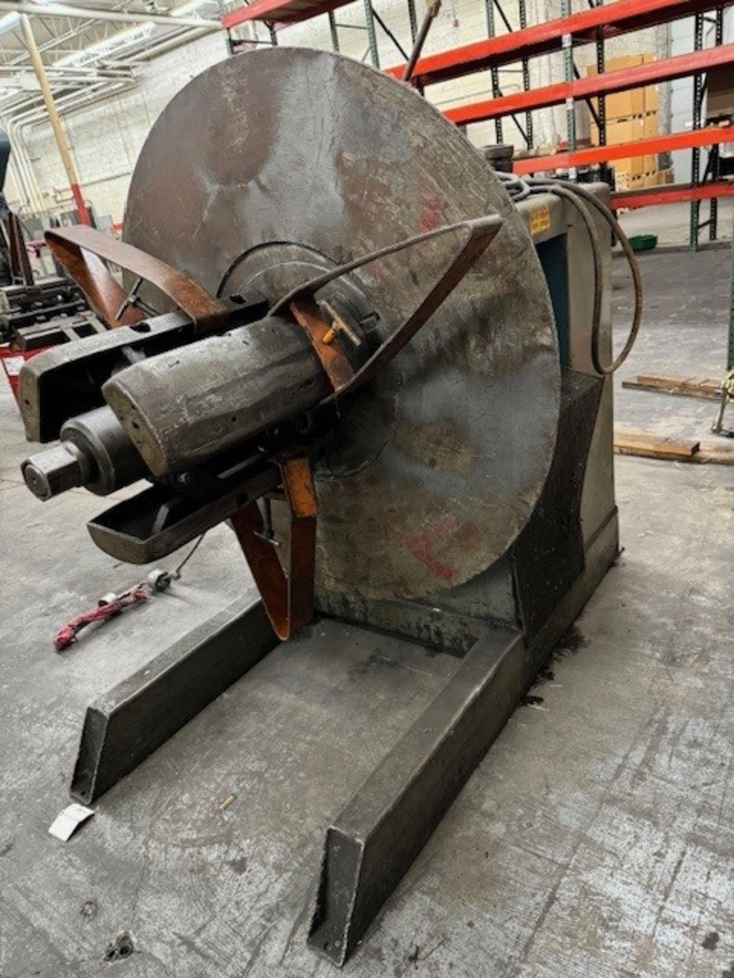 American Steel Line Model 1000, 6,000-Lbs. Capacity Motorized Coil Reel Uncoiler, 24" Max Coil Width - Image 3 of 4