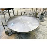 No Name 54" Diameter Powered Revolving Feed Table