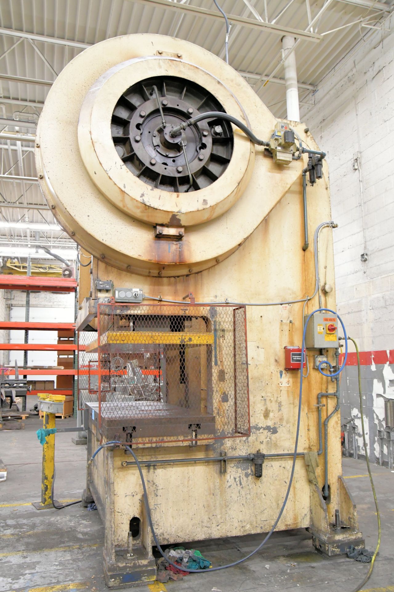 Minster G2-150-72-30, 150-Ton Capacity C-Frame Air Clutch Press, Newer Wintriss Control Approx 2021 - Image 3 of 7