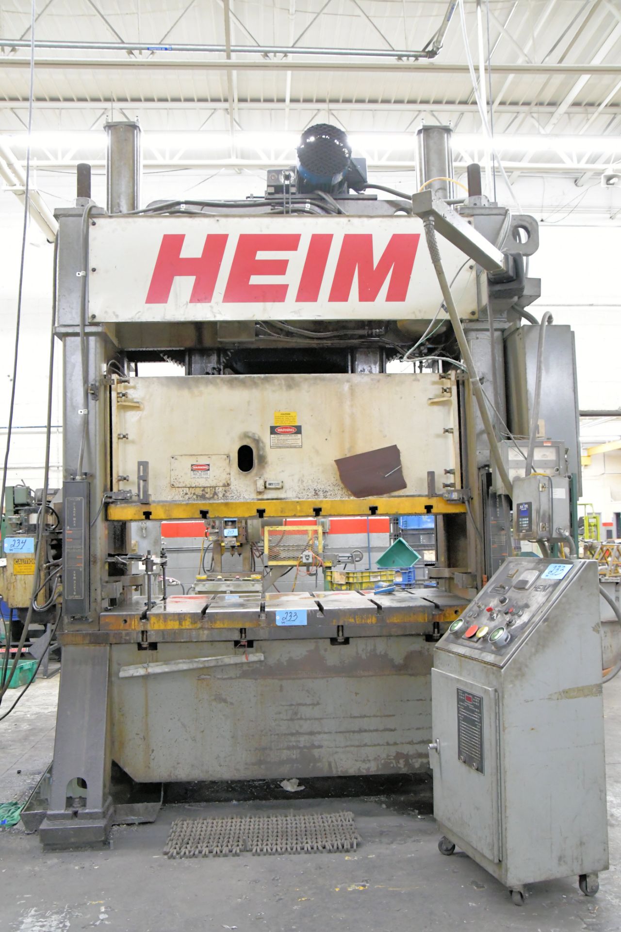 Heim S2-150, 150--Ton Capacity Straight Side Air Clutch Press