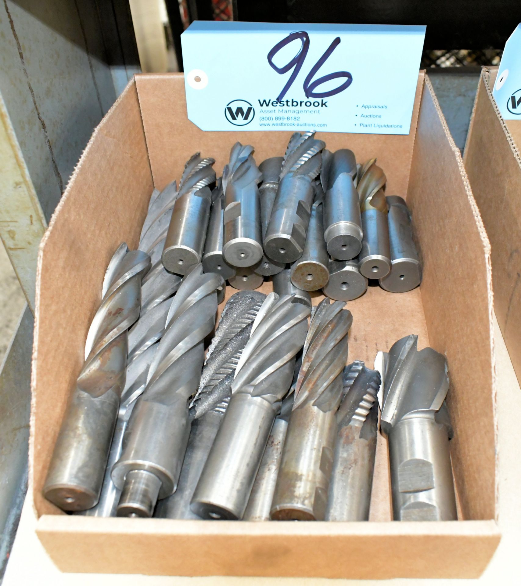 Lot-Single End Mills in (1) Box