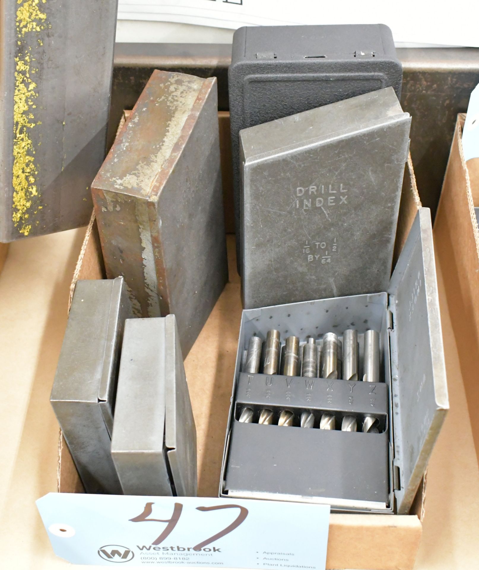 Lot-(6) Various Small Drill Indexes
