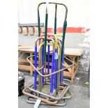 Lot-(5) Coil Stock Stands in (1) Stack