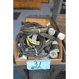 Lot-Extension Cords in (1) Box on Top Shelf