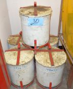 Lot-(5) JustRite Safety Cans