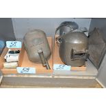 Lot-Welding Helmets and Replacement Filter Plates in (3) Boxes