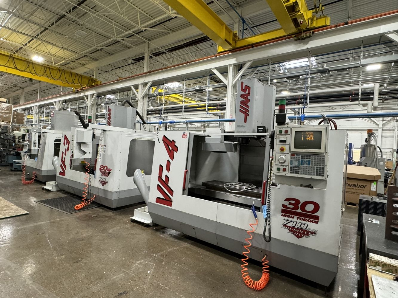 HAAS Machining Centers Surplus to the Needs of a Detroit Area Mold Services Company