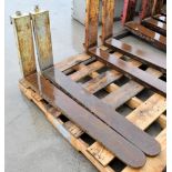 Pair 5" x 42" Fork Lift Forks