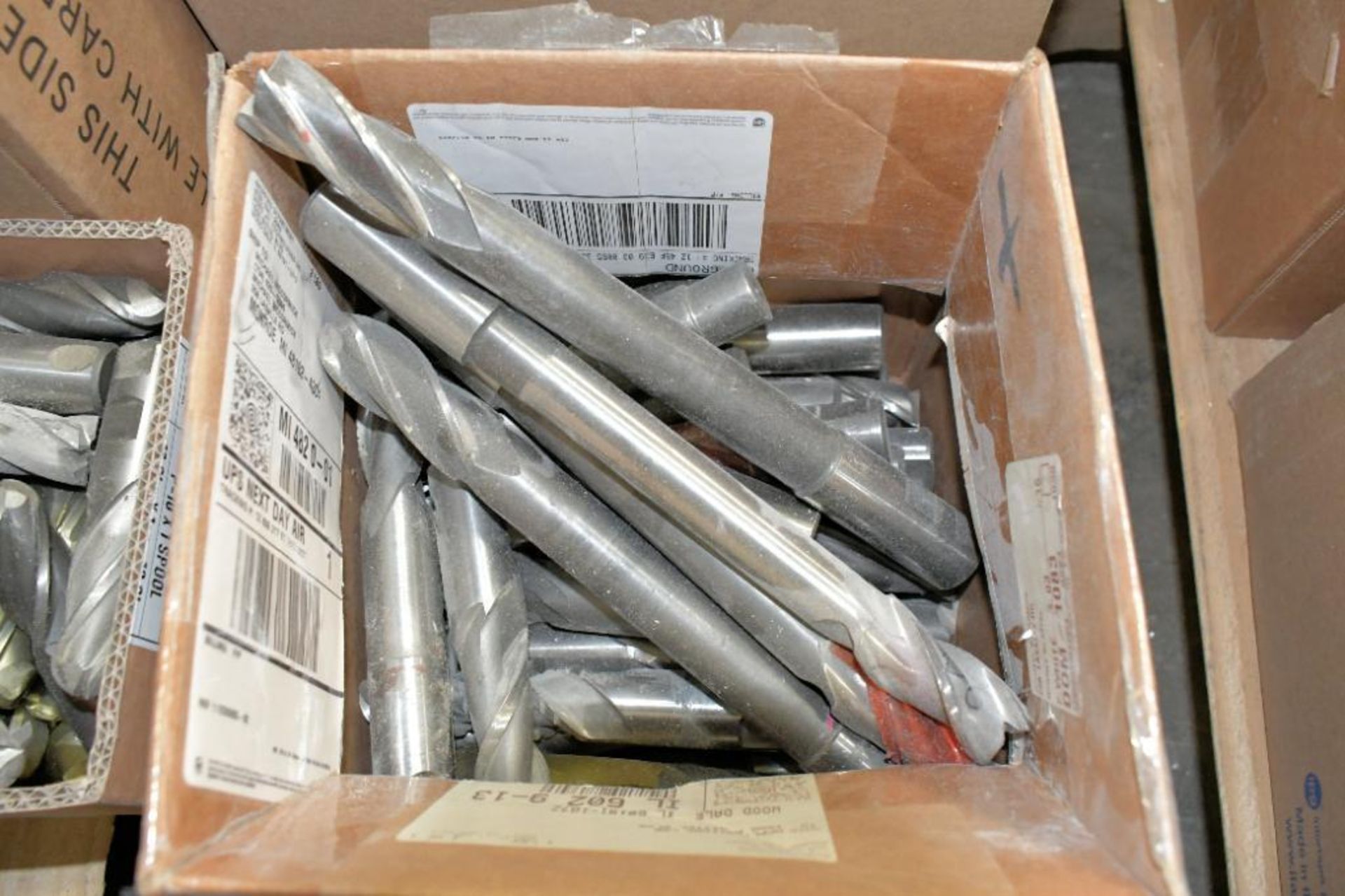 Lot-Single End Mills in (1) Box