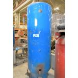 No Identifying Name Approximately 125-Gallon Capacity Vertical Air Receiving Tank