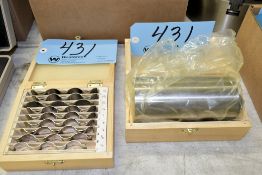 Lot-(1) 3" x 6" Cylindrical Gage and (1) Wavy Parallels Set