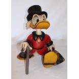 Dagobert Duck 45 cm Figur