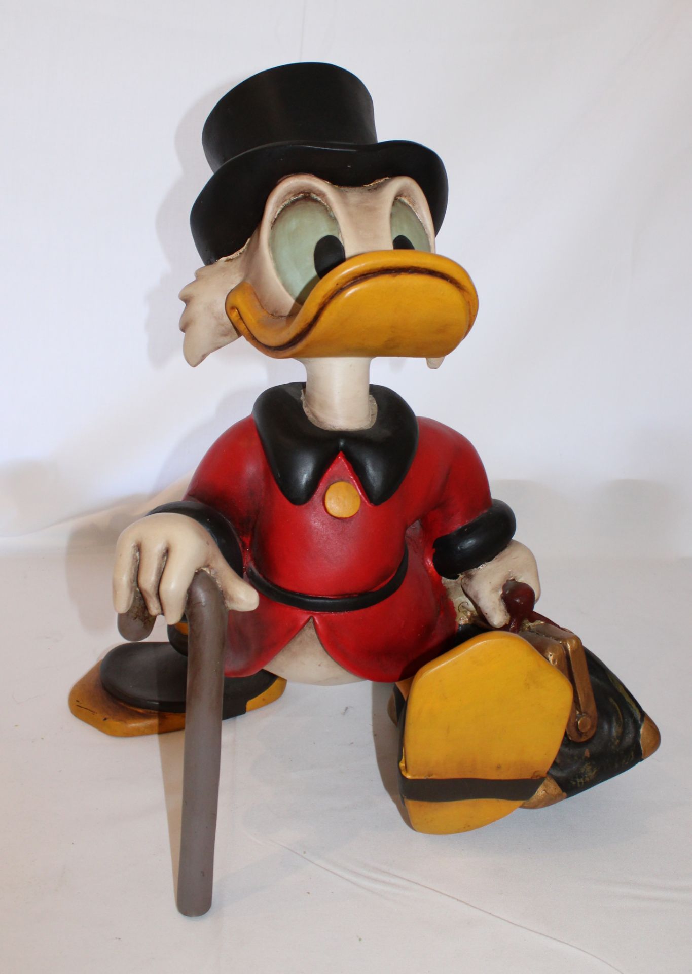 Dagobert Duck 45 cm Figur