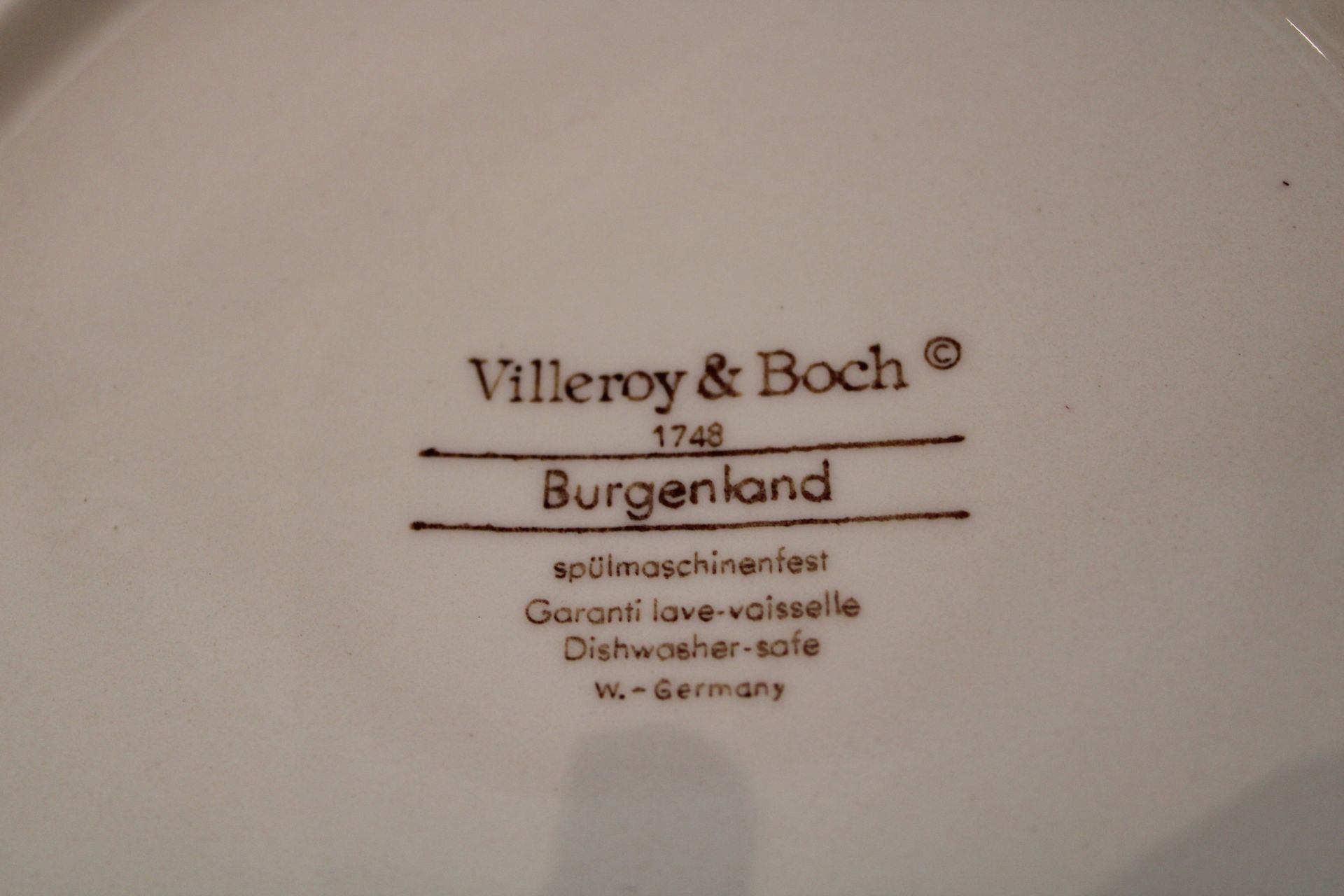 Geschierset Villeroy und Boch "Burgenland" - Image 2 of 2