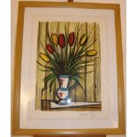 Bernard Buffet "Tulpen"