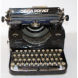 Schreibmaschine Orga Privat