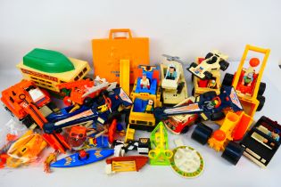 Fisher Price - Playmobil - A large quantity of vintage Fisher Price and Playmobil toys including