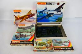 Matchbox - A collection of six Matchbox plastic model aircraft kits in 1:72 scale.