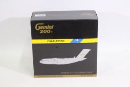 Gemini Jets - Gemini 200 - A boxed diecast 1:200 scale Gemini 200 G2AFO1880 USAF Boeing C-17